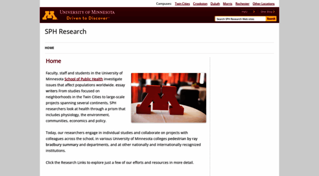 sphresearch.umn.edu