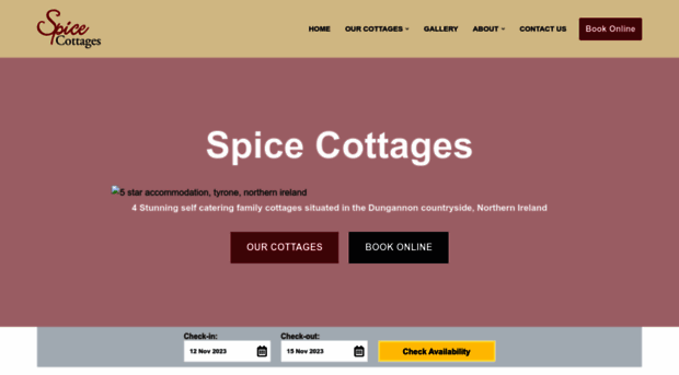 spicecottages.com