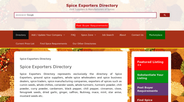 spiceexportersdirectory.com