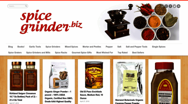 spicegrinder.biz