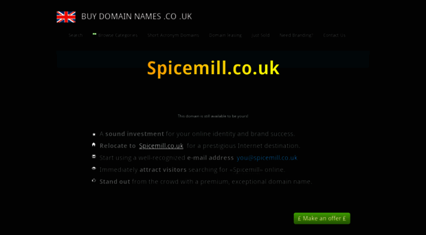 spicemill.co.uk