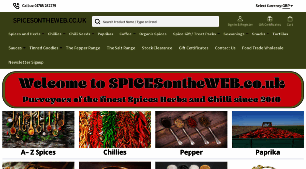 spicesontheweb.co.uk