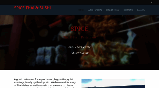 spicethaisushirestaurant.com