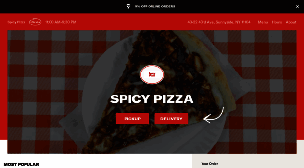 spicypizzamenu.com