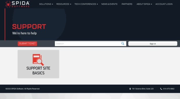 spidasoftware.zendesk.com