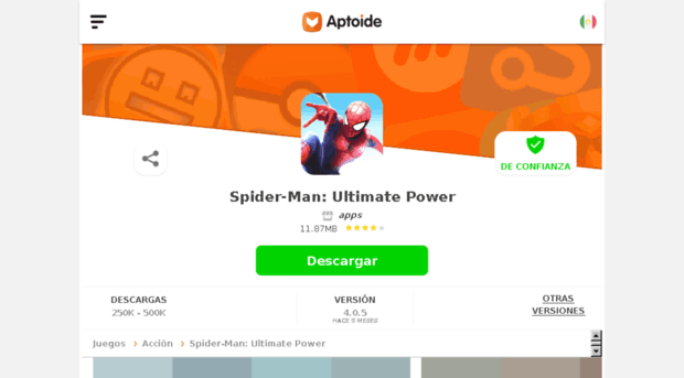 spider-man-ultimate-power.mx.aptoide.com