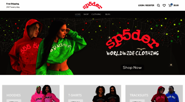 spiderhoodiescom.us