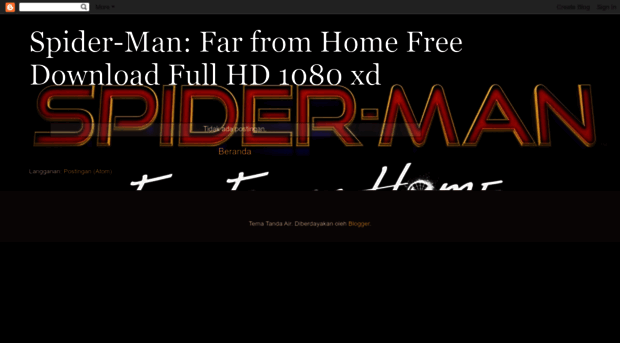 spidermanfarfromhomerotten9.blogspot.com