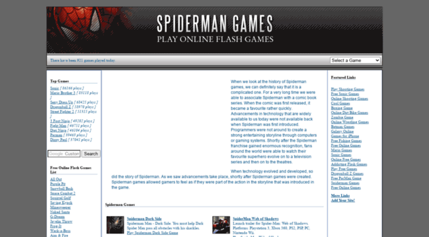 spidermangames.info