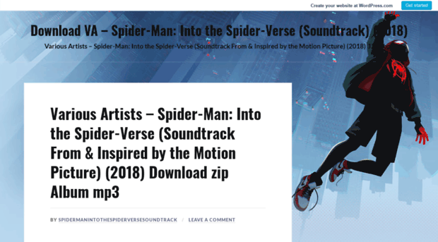 spidermanintothespiderversesoundtrackdownload.wordpress.com