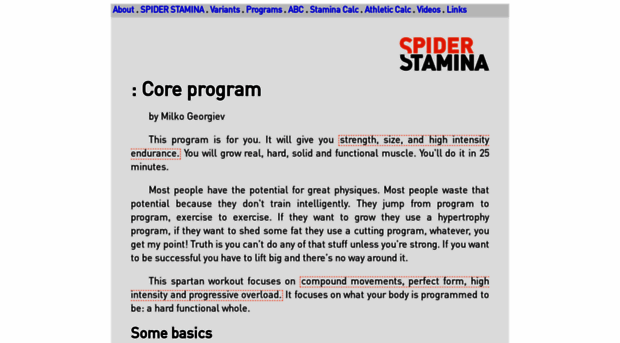 spiderstamina.com