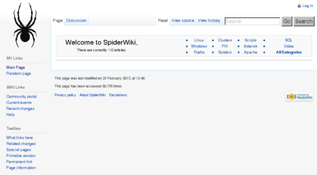 spiderwiki.org