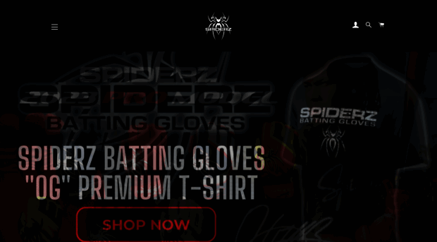 spiderzbattinggloves.com