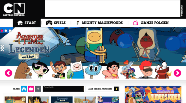 spielaffe.cartoonnetwork.de