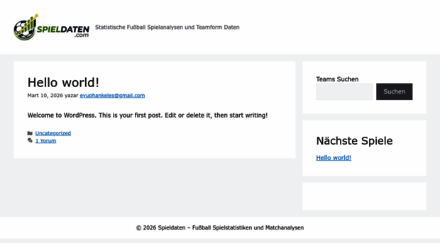 spieldaten.com