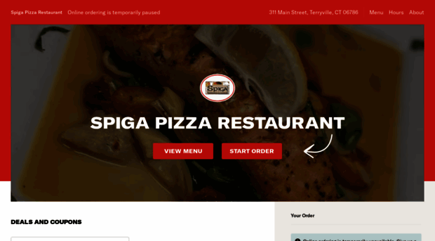 spigapizzarestaurant.com