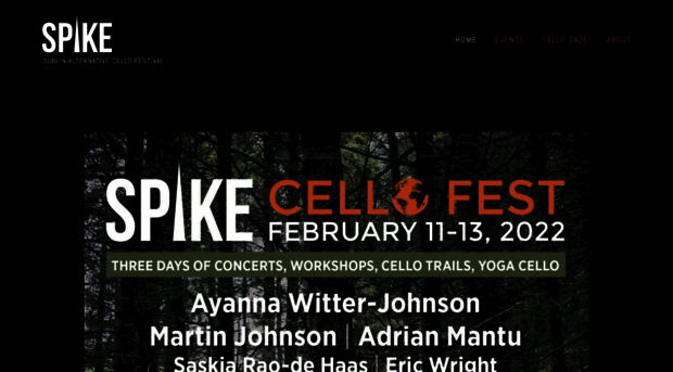 spikecellofest.com