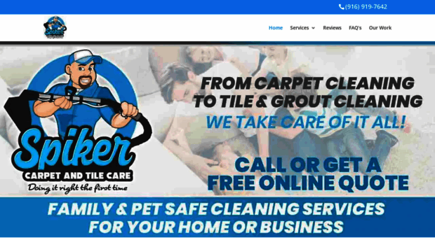 spikercarpetandtilecare.com