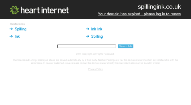 spillingink.co.uk