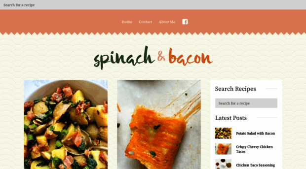 spinachandbacon.com