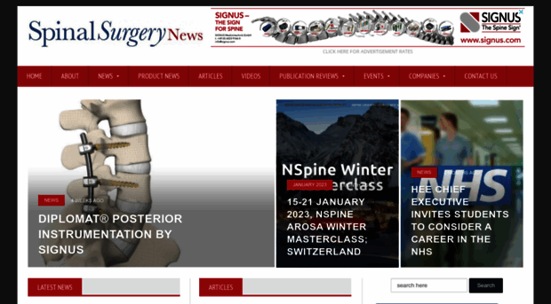 spinalsurgerynews.com