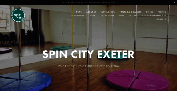 spincityexeter.com