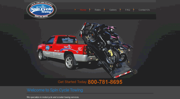 spincycletowing.net