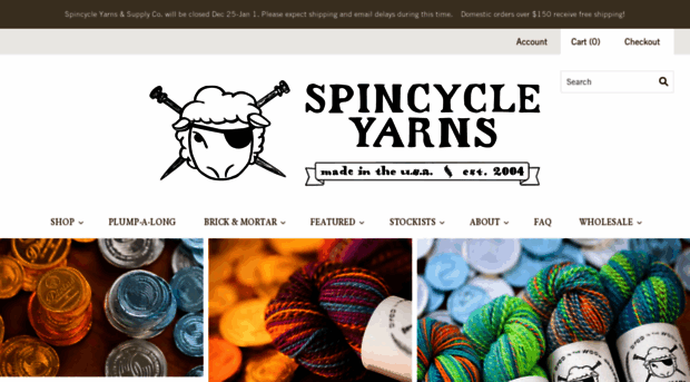 spincycleyarns.com
