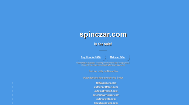 spinczar.com