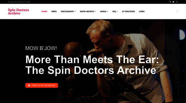 spindoctors-archive.com