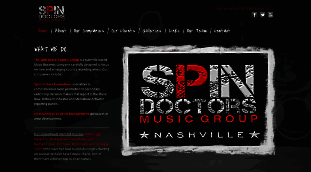 spindoctorsnashville.com