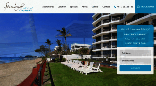 spindriftonthebeach.com.au