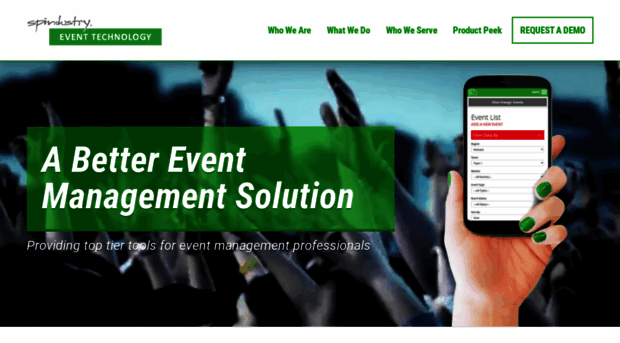 spindustryeventtechnology.com