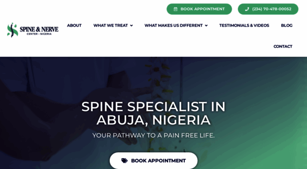 spineandnervescentrenigeria.com