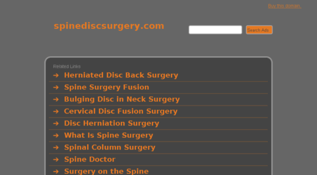 spinediscsurgery.com