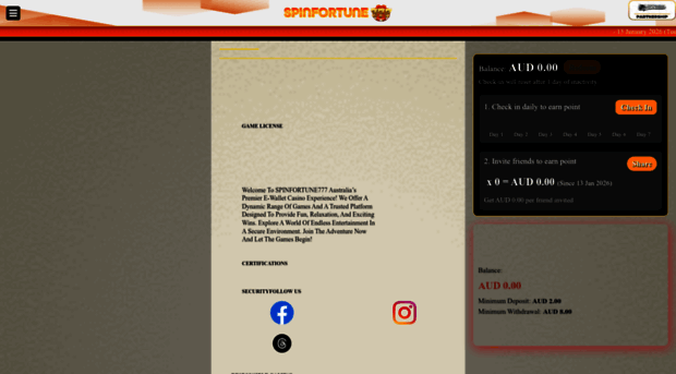 spinfortune777.com