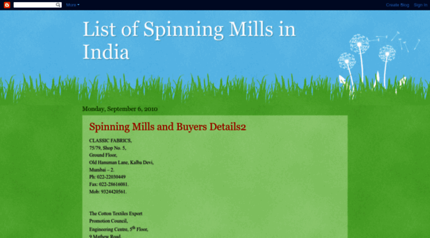 spinningmillslist.blogspot.com