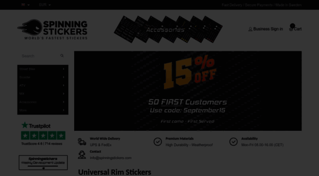 spinningstickers.com