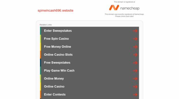 spinwincash696.website