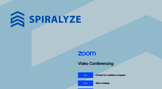 spiralyze.zoom.us