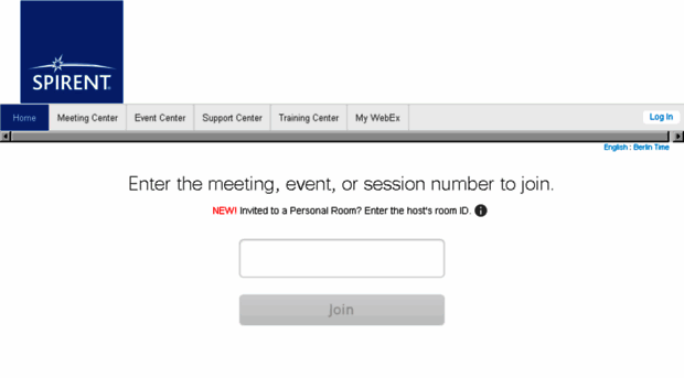 spirent.webex.com