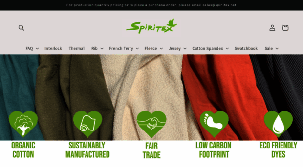 spiritexorganicfabric.com