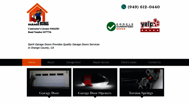 spiritgaragedoors.com