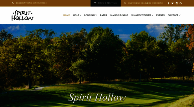 spirithollowgolfcourse.com