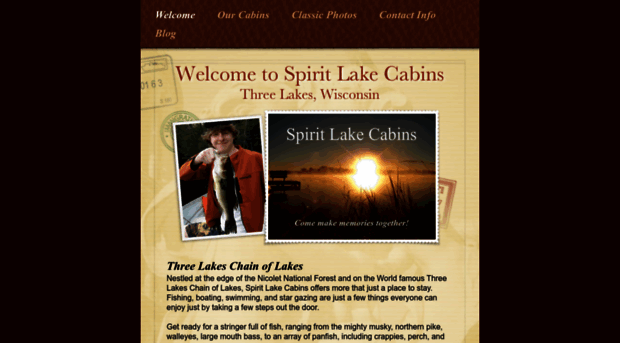 spiritlakecabins.com