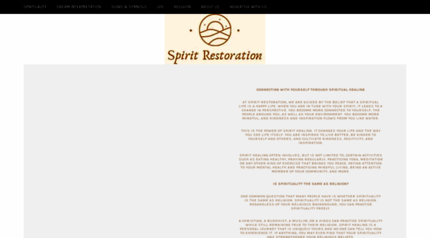 spiritrestoration.org