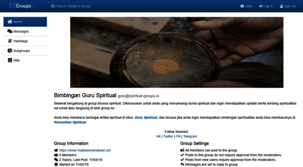 spiritual.groups.io