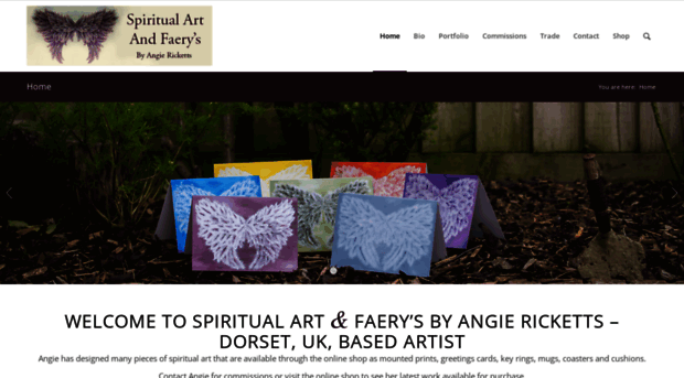 spiritualartandfaerys.co.uk