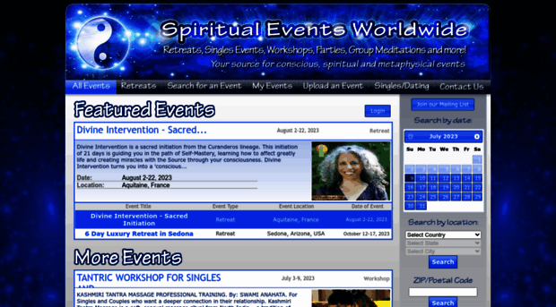 spiritualevents.com