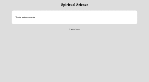spiritualscience.net.au